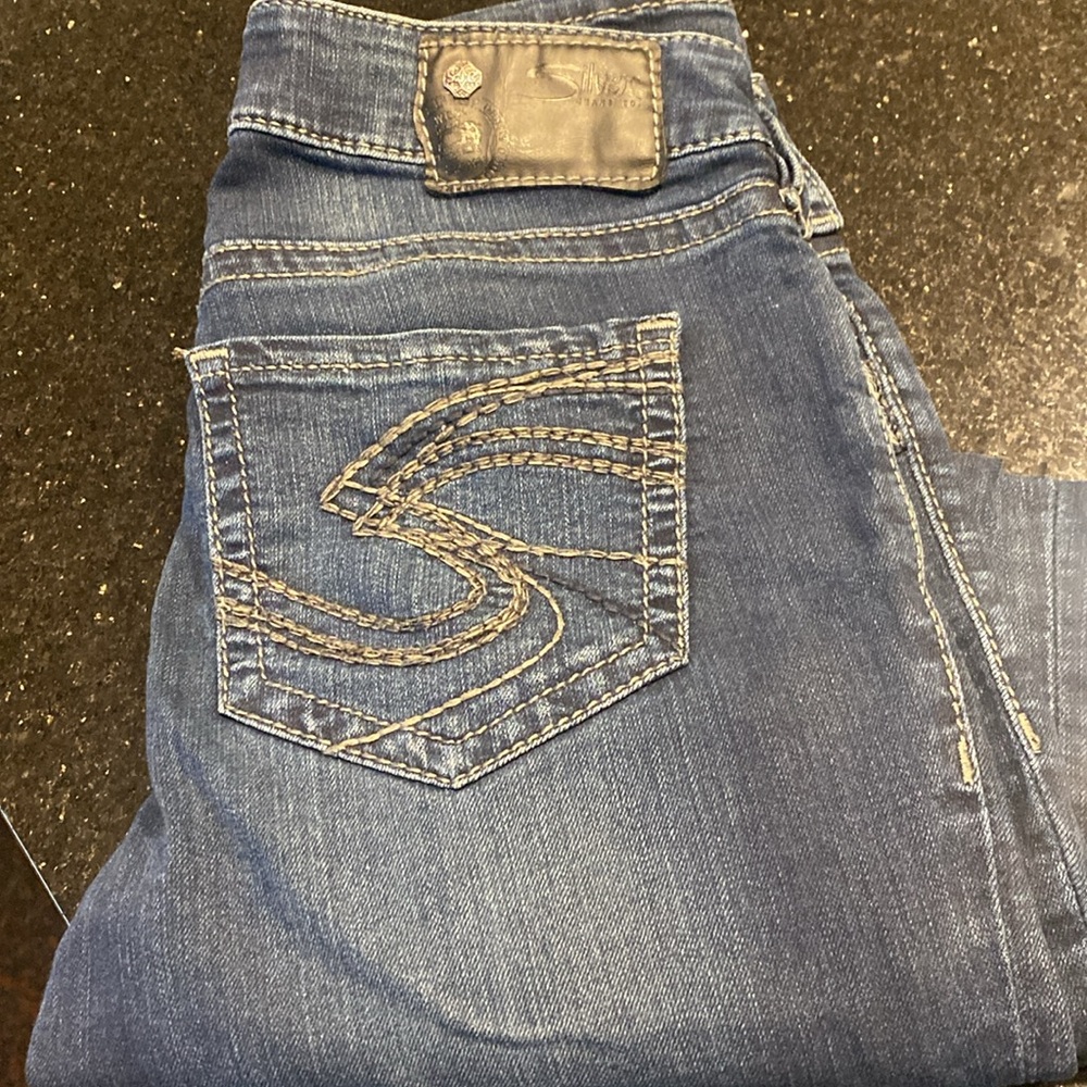 SILVER SUKI SUPER STRETCH SIZE 27/31L - Picture 3 of 7